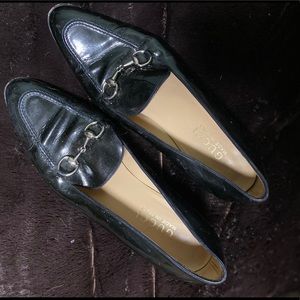 Gucci patent black leather 101-4249 pumps/heels